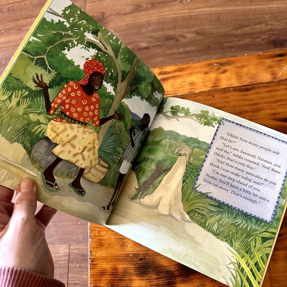 Little Passports Mama Panya's Pancakes A Village Tale From Kenya Paperback Book - Picture 4 of 7